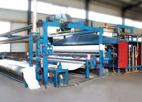 Continuous filament spunbondednonwoven geotextile production line