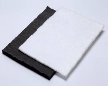 Continuous filament spunbonded nonwoven geotextile