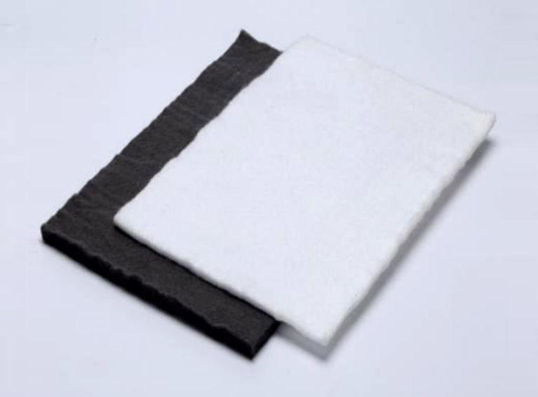 Continuous filament spunbonded nonwoven geotextile